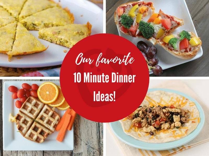 10 Minute Meals: Quick and Easy Recipes for Weeknight Dinners