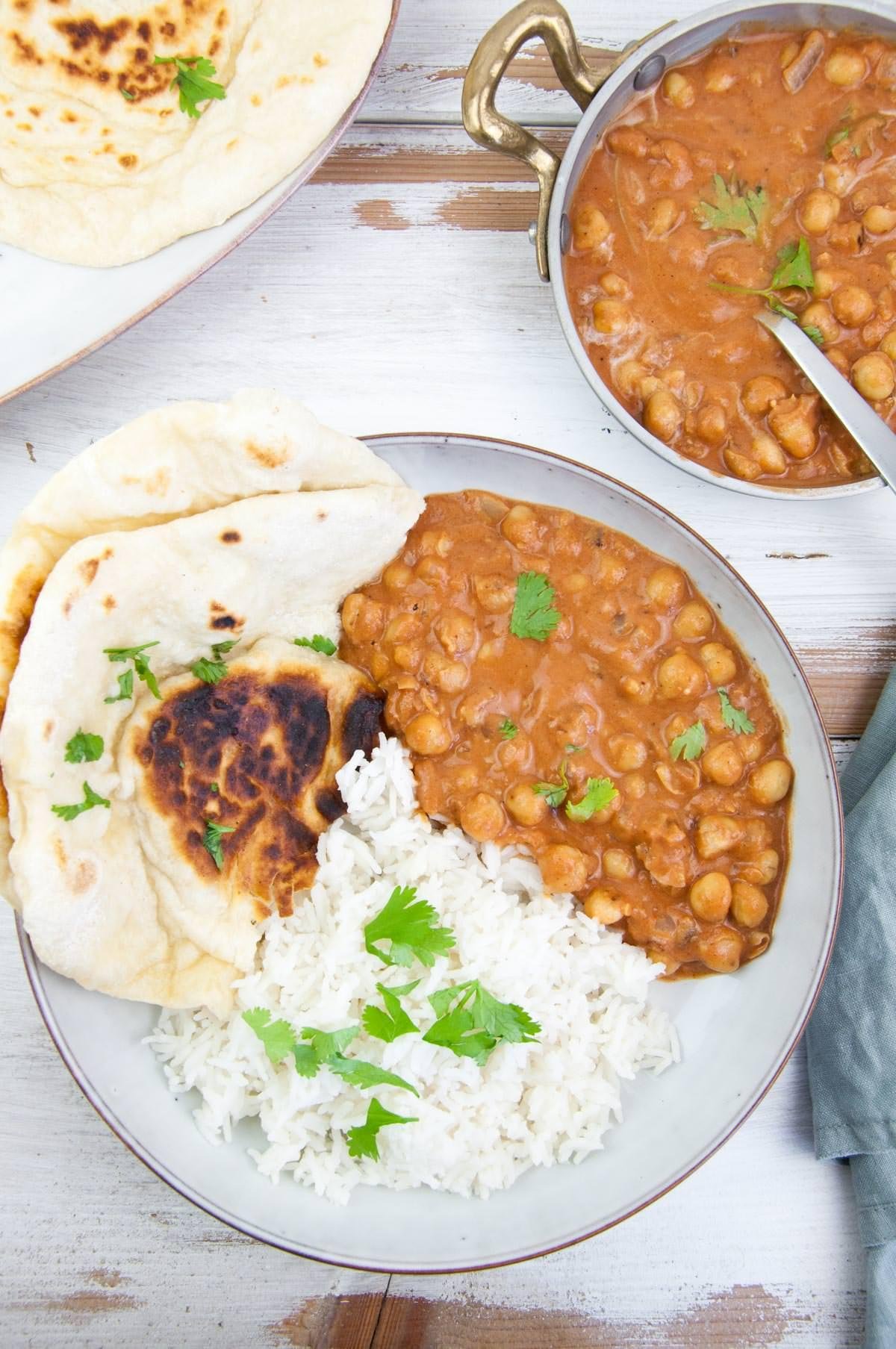 15 Minute Vegan Chickpea Curry Recipe: Quick, Easy and Delicious!