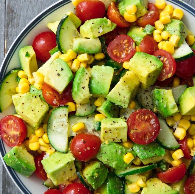 Delicious and Healthy Avocado and Tomato Salad Recipe