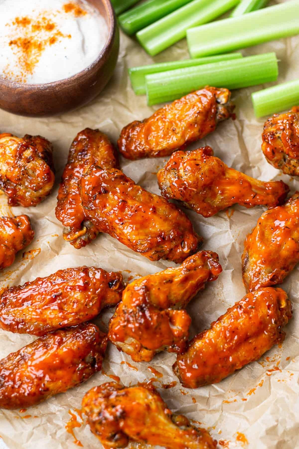 Crispy Baked Buffalo Chicken Wings: The Ultimate Game Day Snack!