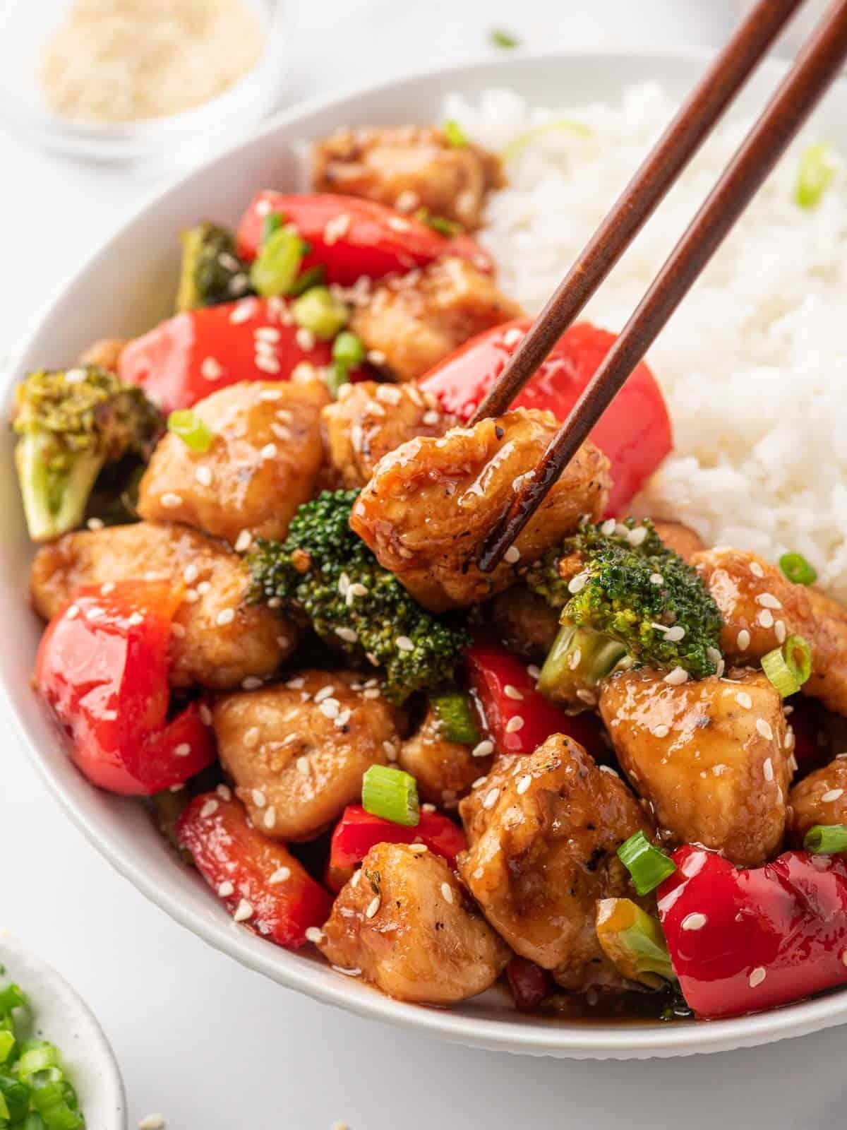 Easy and Delicious One-Pan Chicken Teriyaki Stir Fry Recipe - The ...