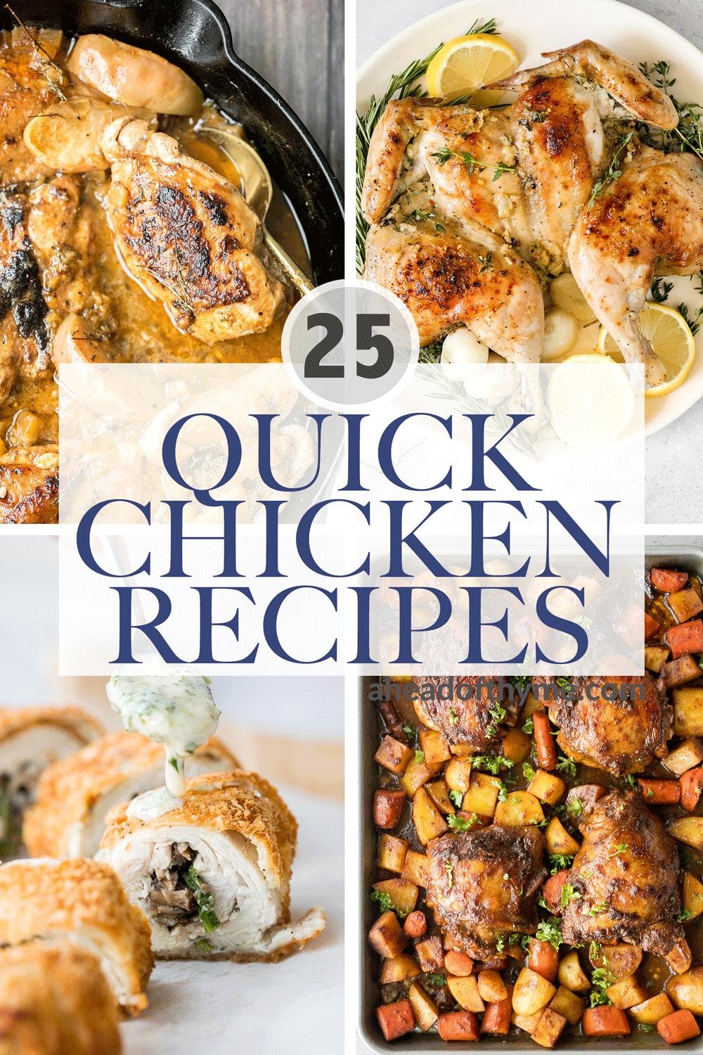 5 Easy Chicken Dinner Recipes to Make Tonight