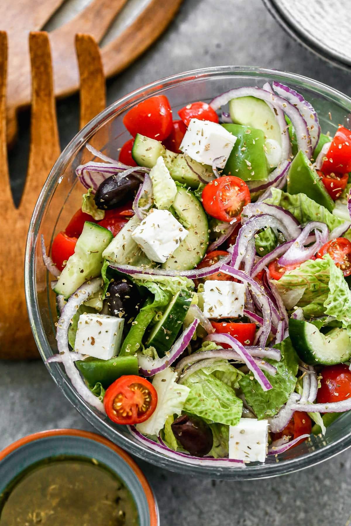 Indulge In The Flavors Of The Mediterranean With This Easy Greek Salad Recipe The Gourmet Cookbook