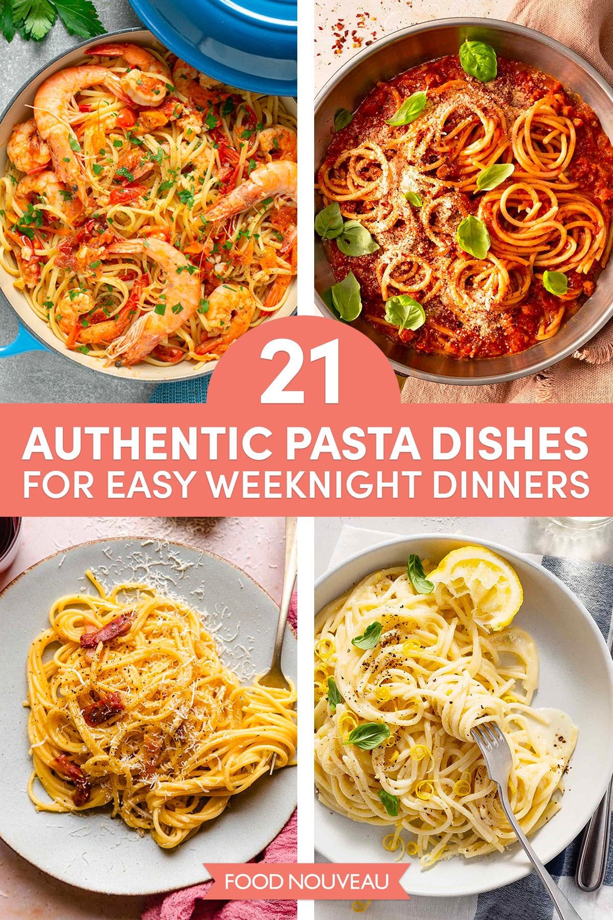 10 Simple and Delicious Pasta Recipes for Busy Weeknights
