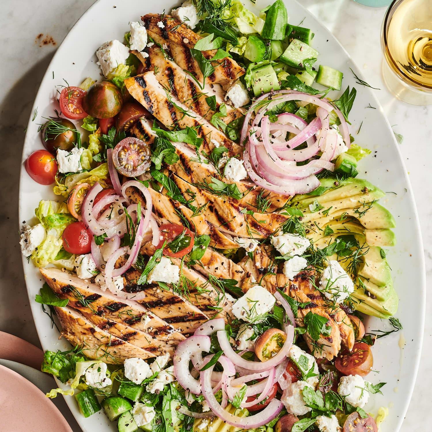 Keto Grilled Chicken Salad Recipe