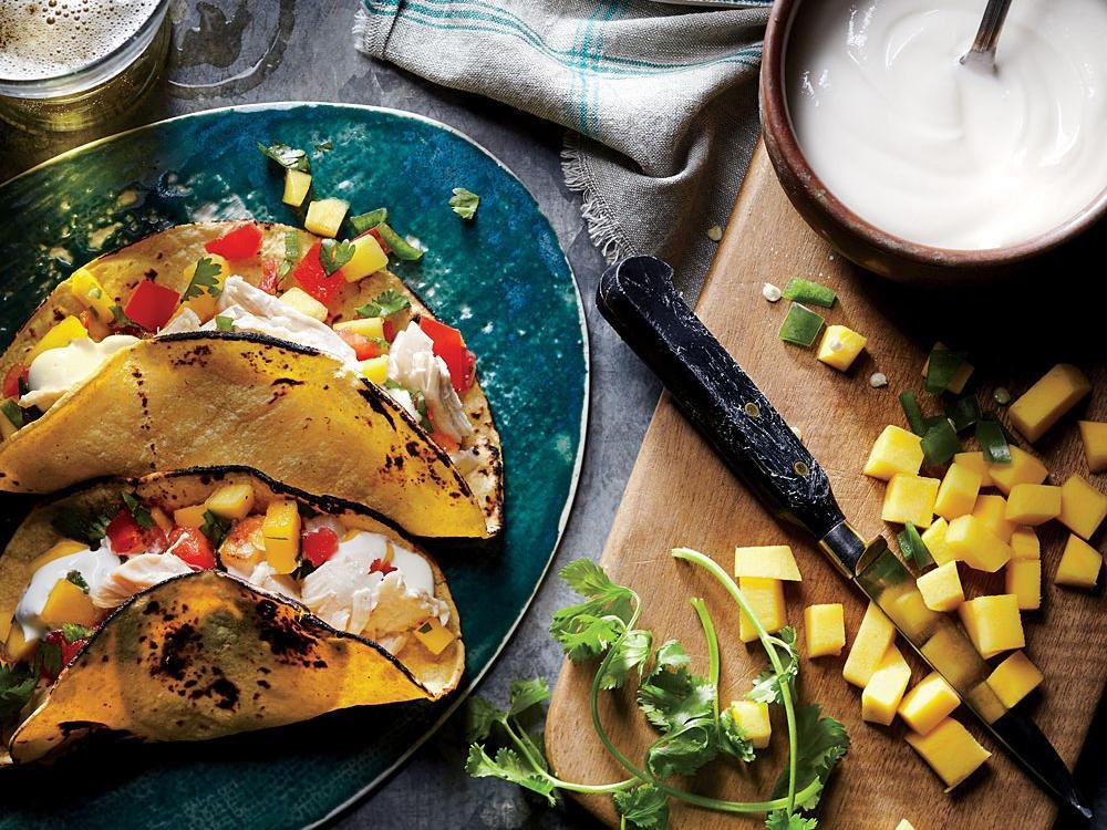 Spice Up Your Summer with Mango Salsa Chicken Tacos Recipe