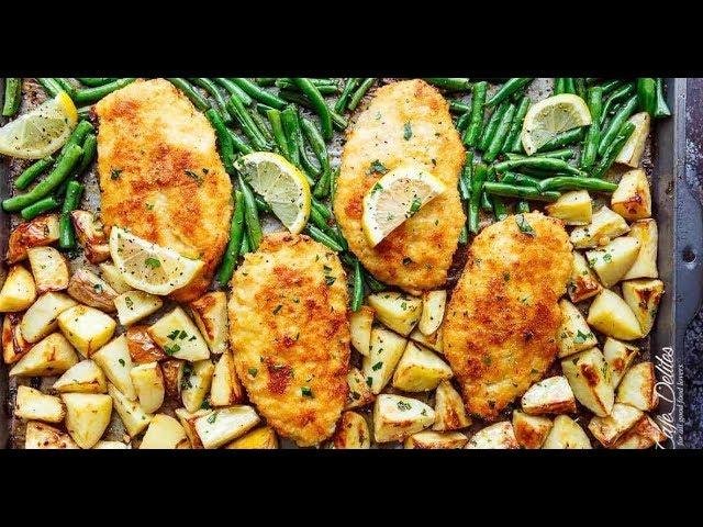 Easy and Flavorful Sheet Pan Dinner: Lemon Garlic Chicken and Roasted Veggies