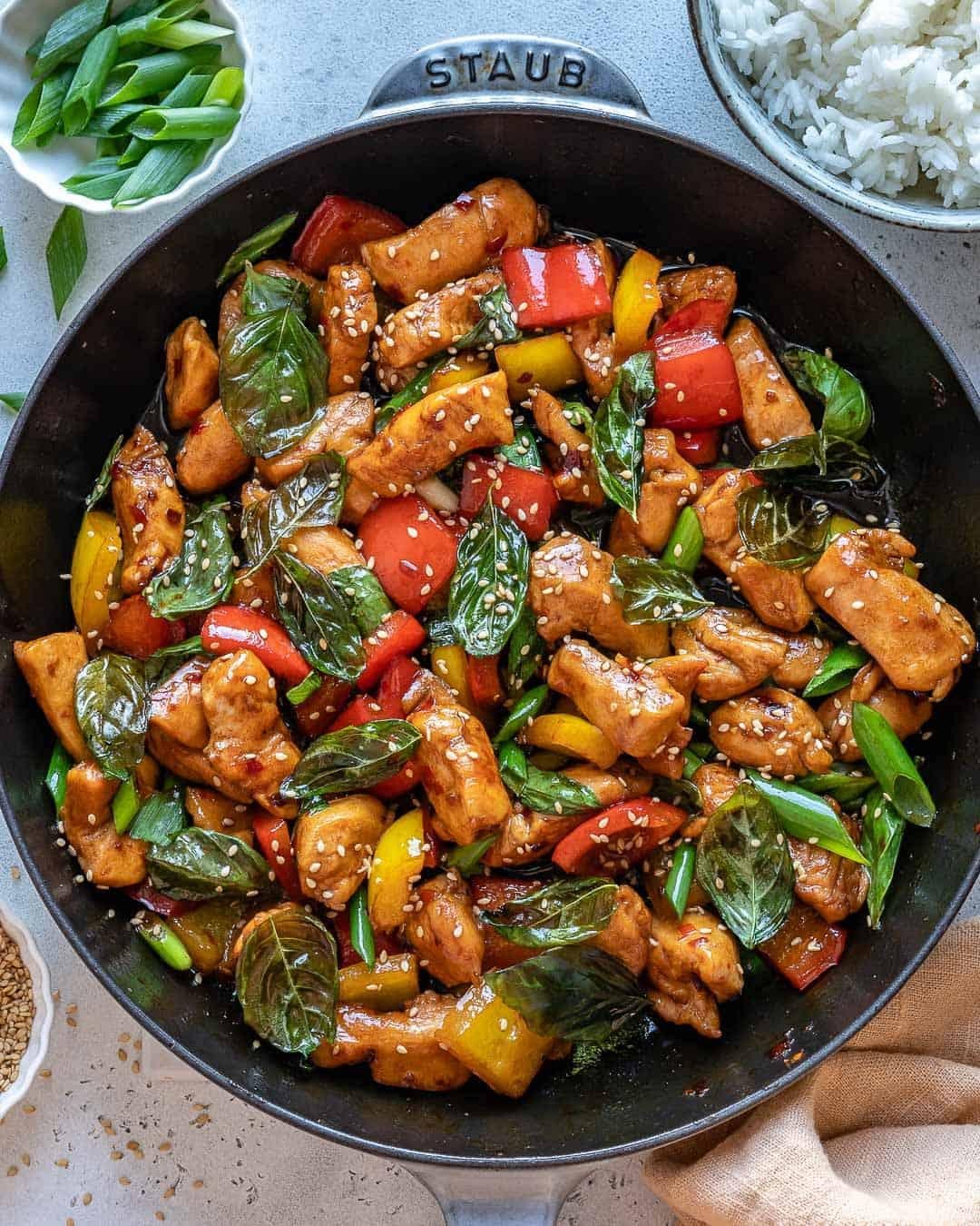 Aromatic and Delicious: How to Make Spicy Thai Basil Chicken at Home