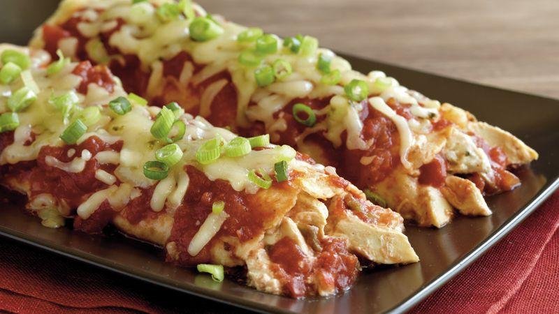 Bite into Flavor: Spicy Chicken Enchiladas Recipe for a Fiery Fiesta Night