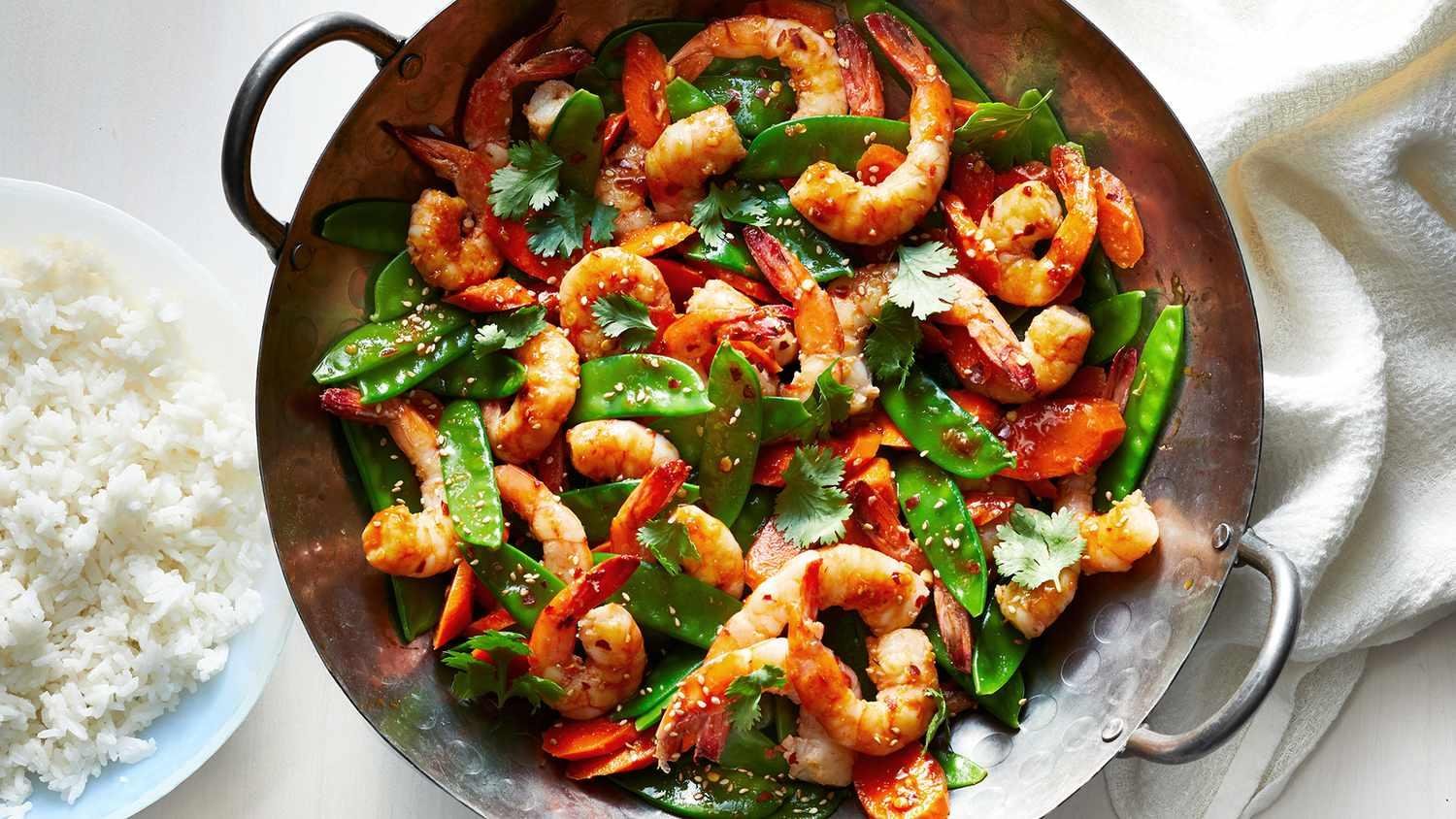 Flavor Explosion: Spicy Shrimp Stir Fry Recipe - The Gourmet Cookbook