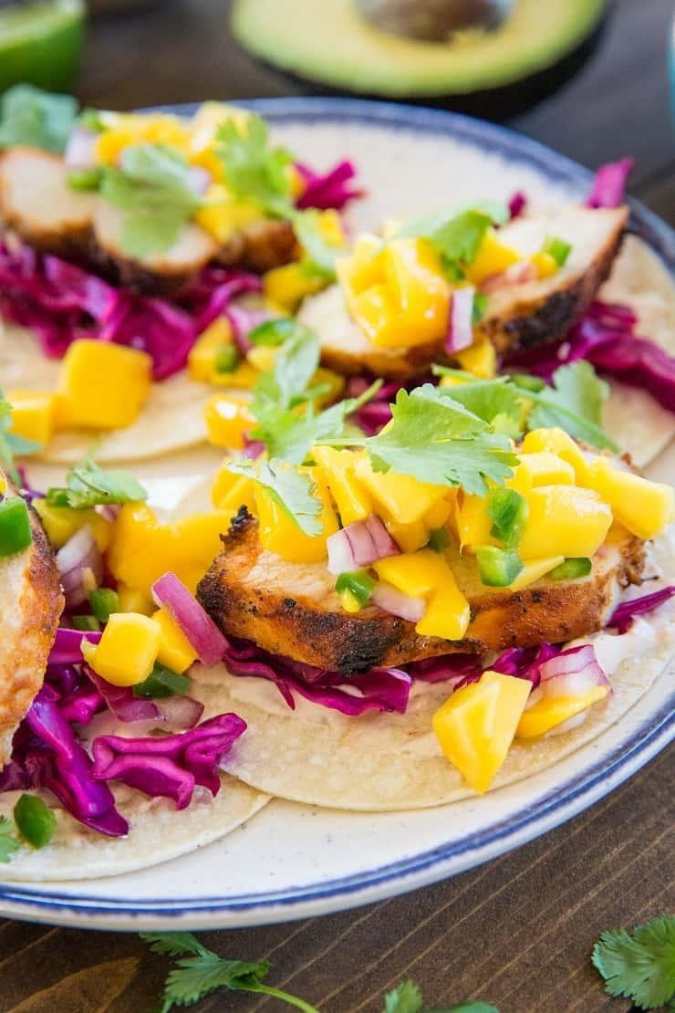 Crispy Chicken Tacos with Spicy Mango Salsa: A Perfect Summer Meal