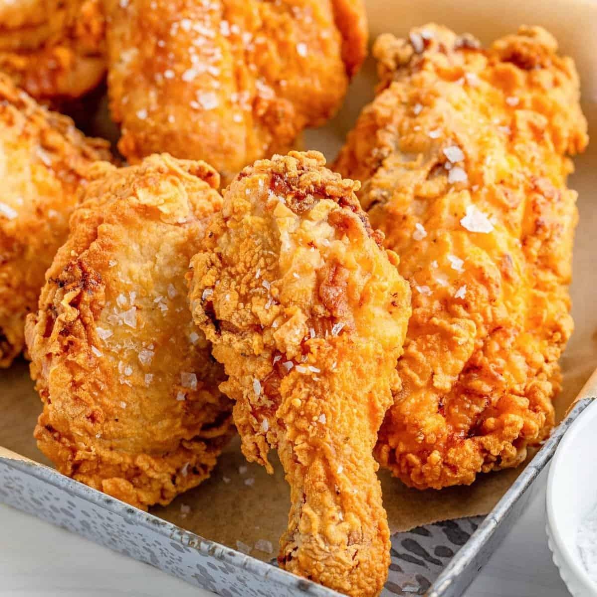 Crispy Fried Chicken: Perfectly Golden and Juicy Every Time - The ...