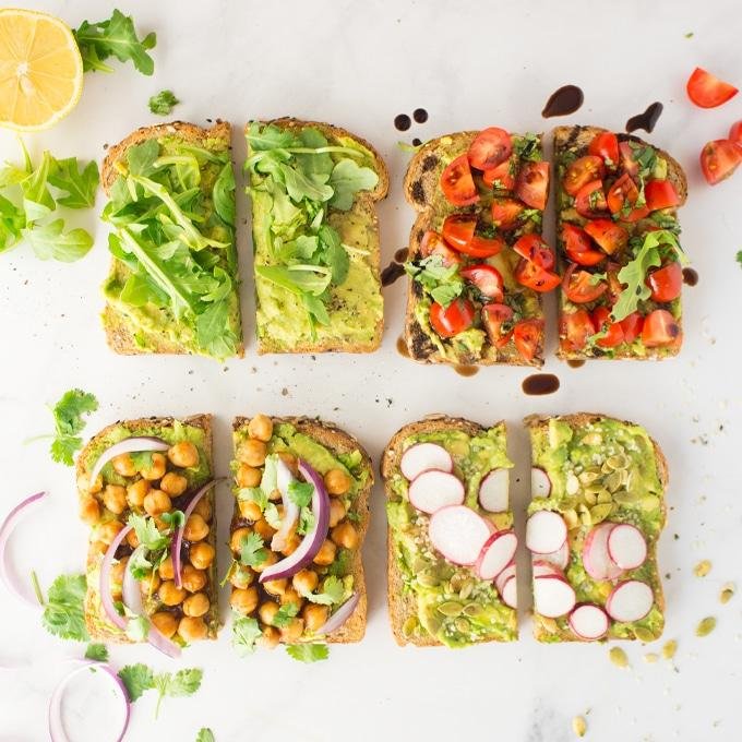 5-Minute Vegan Avocado Toast with a Kick